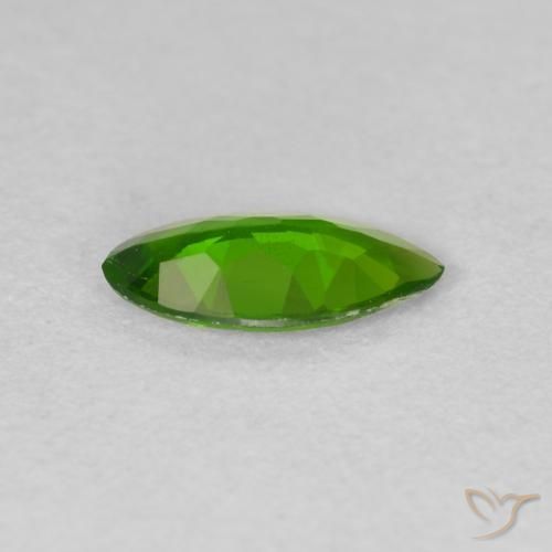 0.74캐럿 천연 Medium Dark-Green 크롬 디옵사이드, 보석, VS