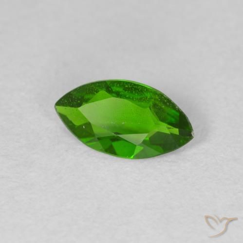 0.61캐럿 천연 Medium Dark-Green 크롬 디옵사이드, 보석, VS