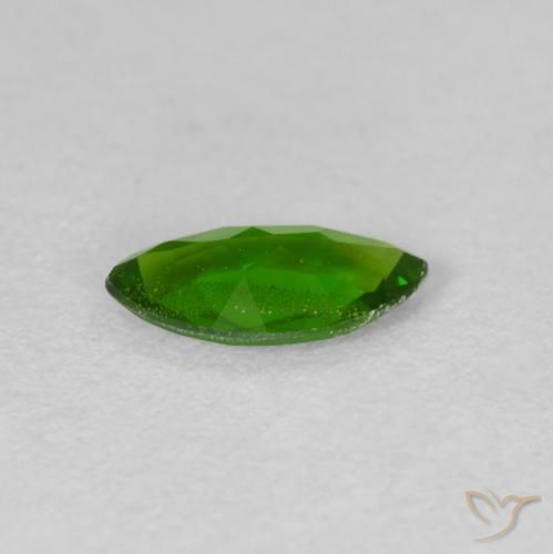 0.61캐럿 천연 Medium Dark-Green 크롬 디옵사이드, 보석, VS