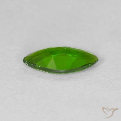 0.89캐럿 천연 Medium Dark-Green 크롬 디옵사이드, 보석, VS