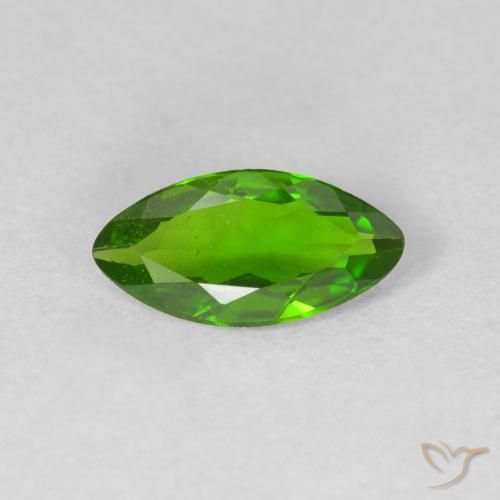 0.94ct 자연스러운 Medium Dark-Green 크롬 디옵사이드, 보석, VS
