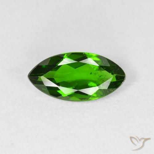 1.20ct 자연스러운 짙은 녹색 크롬 디옵사이드, 보석, VS