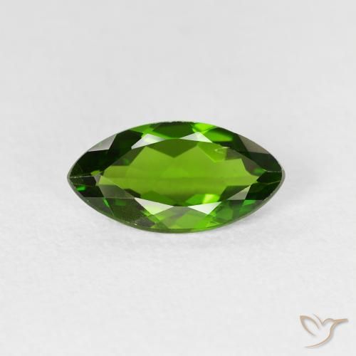 1.14ct 자연스러운 Medium Dark-Green 크롬 디옵사이드, 보석, VS-SI