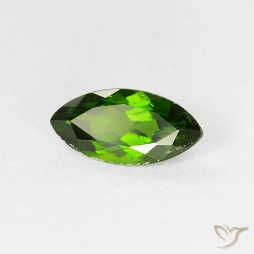 1.20캐럿 천연 Medium Dark-Green 크롬 디옵사이드, 보석, VS-SI