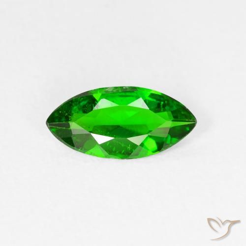 0.87ct 자연스러운 강렬한 녹색 크롬 디옵사이드, 보석, VS-SI