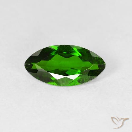 1.23ct 자연스러운 Medium Dark-Green 크롬 디옵사이드, 보석, VS-SI