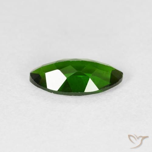 1.23캐럿 천연 Medium Dark-Green 크롬 디옵사이드, 보석, VS-SI