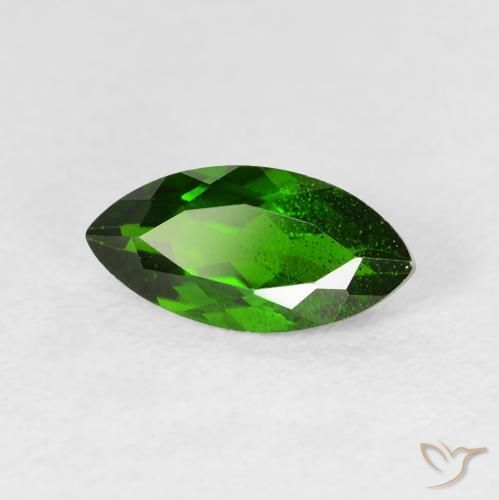 1.28캐럿 천연 Medium Dark-Green 크롬 디옵사이드, 보석, VS-SI