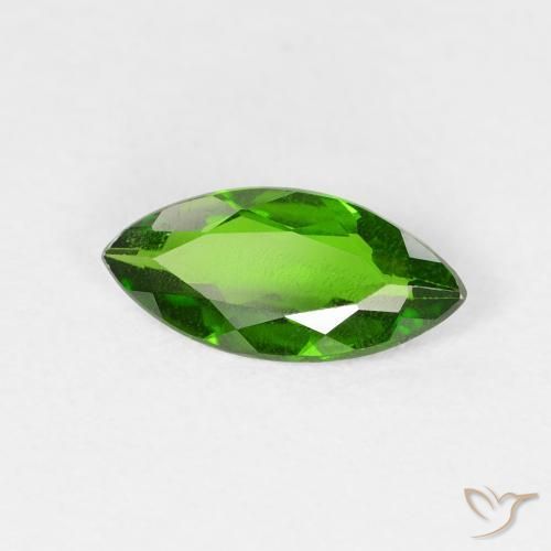 0.81캐럿 천연 Medium Dark-Green 크롬 디옵사이드, 보석, VS