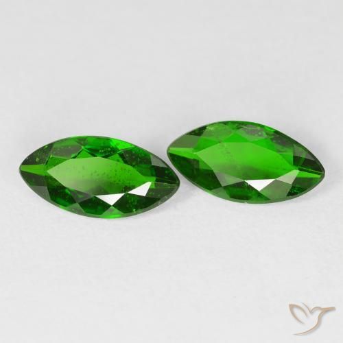 2.14ctw 자연스러운 Medium Dark-Green 크롬 디옵사이드, 보석, VS-SI
