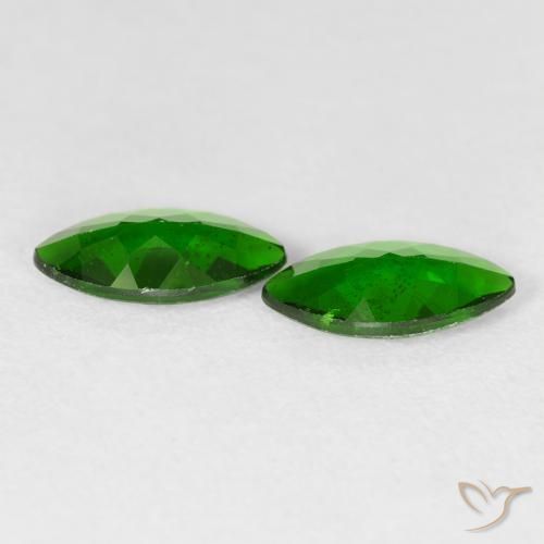 2.14캐럿 천연 Medium Dark-Green 크롬 디옵사이드 보석, 보석, VS-SI
