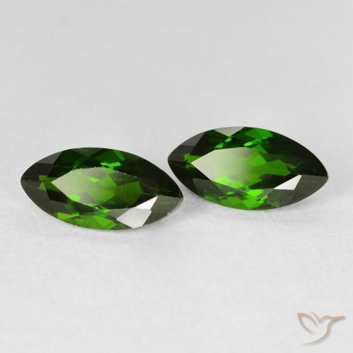 2.79캐럿 천연 Medium Dark-Green 크롬 디옵사이드 보석, 보석, VS-SI