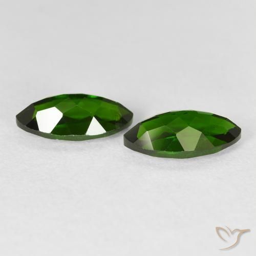 2.79캐럿 천연 Medium Dark-Green 크롬 디옵사이드 보석, 보석, VS-SI