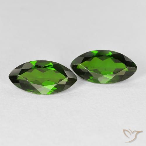 2.35캐럿 천연 Medium Dark-Green 크롬 디옵사이드 보석, 보석, VS-SI