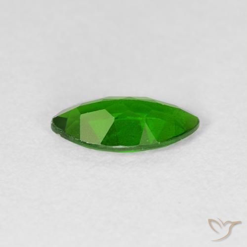 1.11캐럿 천연 Medium Dark-Green 크롬 디옵사이드, 보석, VS-SI