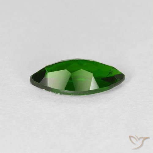 1.13캐럿 천연 Medium Dark-Green 크롬 디옵사이드, 보석, VS-SI