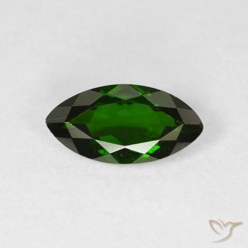 1.17ct 자연스러운 딥그린 크롬 디옵사이드, 보석, VS