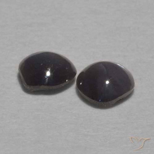 0.29캐럿 천연 미디엄 그레이 크리소베릴 캣츠아이 보석, 둥근, 불투명체