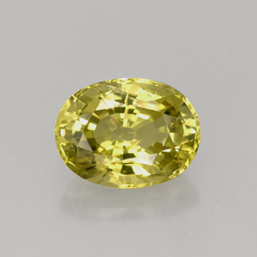 2.49캐럿 천연 녹빛 골든 크리소베릴, 타원형 컷, 9.2×7 mm, VS