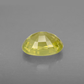 2.55캐럿 천연 녹빛 골든 크리소베릴, 타원형 컷, 9.1×6.8 mm, VS