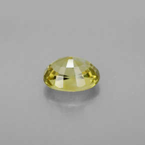 1.94캐럿 천연 녹빛 골든 크리소베릴, 타원형 컷, 8.1×6.5 mm, VS