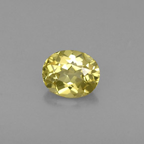0.43캐럿 천연 녹빛 골든 크리소베릴, 타원형 컷, 5.1×4.2 mm, VS