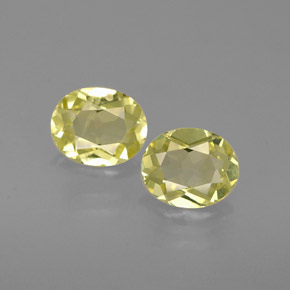 캐럿 천연 녹빛 골든 크리소베릴 보석, 타원형 컷, 5.1×4.2 mm, VVS-VS