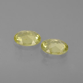 캐럿 천연 녹빛 골든 크리소베릴 보석, 타원형 컷, 5.1×4.2 mm, VVS-VS