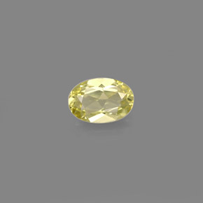 0.52캐럿 천연 녹빛 골든 크리소베릴, 타원형 컷, 6.2×4.2 mm, VVS