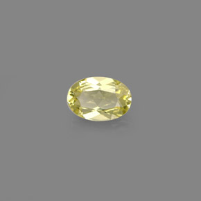 0.52캐럿 천연 녹빛 골든 크리소베릴, 타원형 컷, 6.2×4.2 mm, VVS