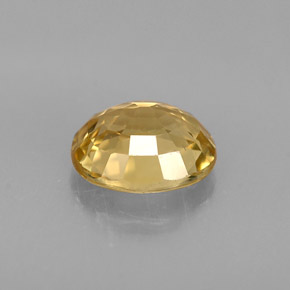 0.98캐럿 천연 골든 크리소베릴, 타원형 컷, 6.5×5.4 mm, VS