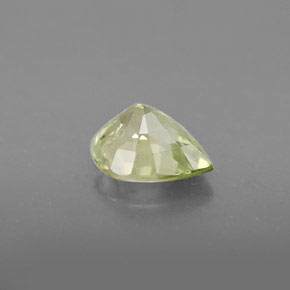 1.50캐럿 천연 골든 그린 크리소베릴, 배 모양, 8.1×6.4 mm, VVS