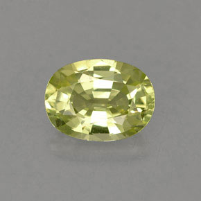 1.40캐럿 천연 녹빛 골든 크리소베릴, 타원형 컷, 7.8×5.8 mm, VVS-VS