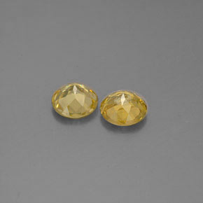 캐럿 천연 골든 그린 크리소베릴 보석, 라운드 컷, 5.13 mm, VS