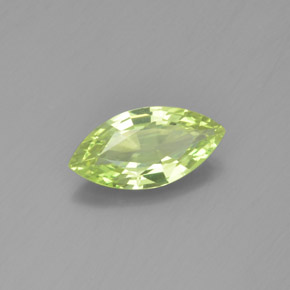 1.13캐럿 천연 골든 그린 크리소베릴, 마퀴즈, 10×5 mm, VVS-VS