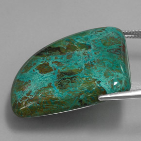 73.62캐럿 천연 다색 크리소콜라, 멋진 모양, 불투명체