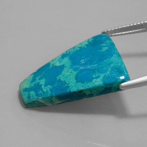 14.94캐럿 천연 다색 크리소콜라, 멋진 모양, 불투명체