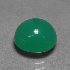 2.77캐럿 천연 그린 크리소프레이즈, 타원형 컷, 9×8.2 mm, 투명한