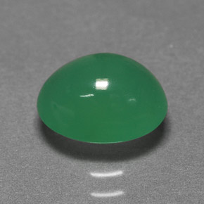 1.99캐럿 천연 그린 크리소프레이즈, 타원형 컷, 8.8×7 mm, 투명한