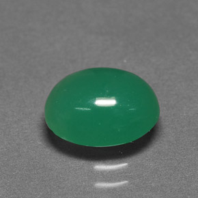 1.96캐럿 천연 그린 크리소프레이즈, 타원형 컷, 9×7 mm, 투명한