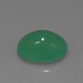 3.18캐럿 천연 그린 크리소프레이즈, 타원형 컷, 11×8.1 mm, 투명한