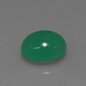 2.14캐럿 천연 그린 크리소프레이즈, 타원형 컷, 8.9×7 mm, 투명한