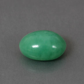 2.03캐럿 천연 그린 크리소프레이즈, 타원형 컷, 9×7 mm, 불투명체