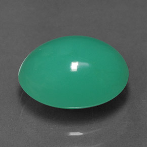 2.58캐럿 천연 그린 크리소프레이즈, 타원형 컷, 10×7.7 mm, 투명한