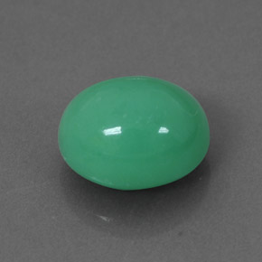 2.70캐럿 천연 그린 크리소프레이즈, 타원형 컷, 9.2×7.7 mm, 불투명체