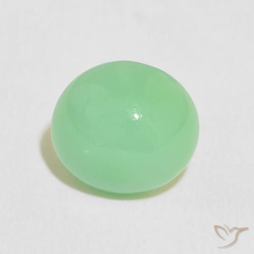 2.78ct 자연스러운 옅은 황록색 크리소프레이즈, 타원형, 투명한