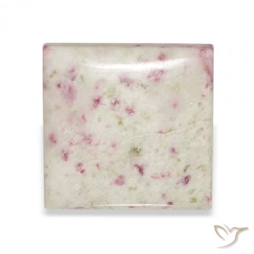 13.59ct 자연스러운 다색 단사, 정사각형, 불투명체