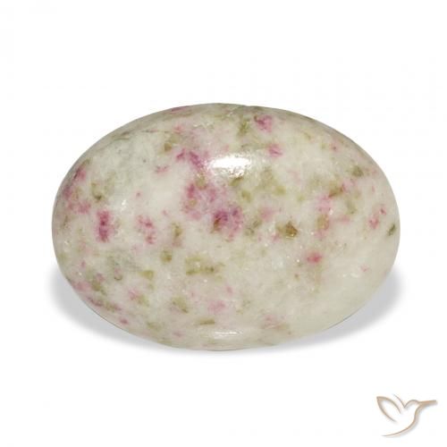 12.03ct 자연스러운 다색 단사, 타원형, 불투명체