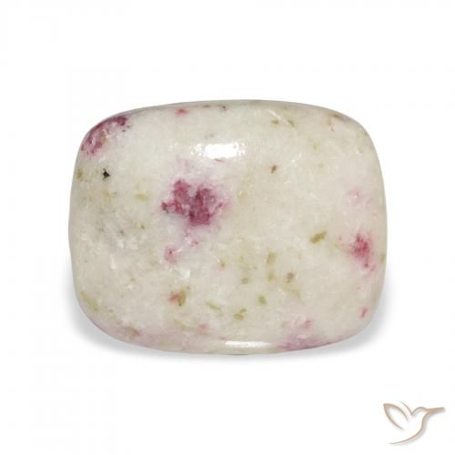 8.57ct 자연스러운 다색 단사, 방석, 불투명체