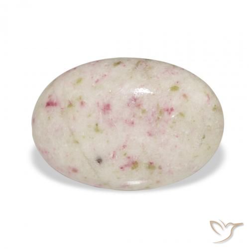 9.01ct 자연스러운 다색 단사, 타원형, 불투명체